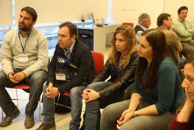 Participants shared challenges and information with Yad Vashem staff and each other